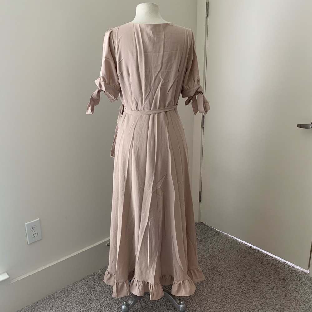 Our Heritage NWT Wrap Midi Wrap Dress - Picture 6 of 7